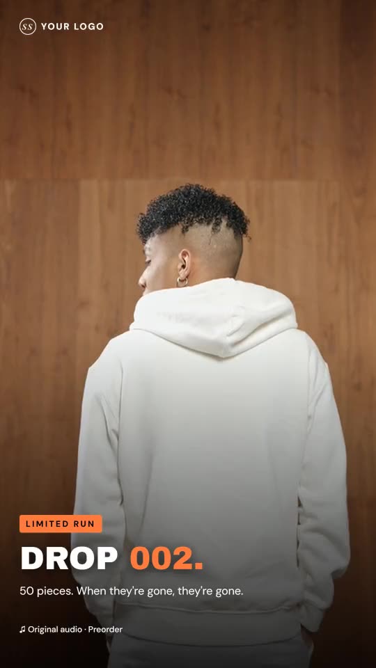 Sample TikTok: Limited drop